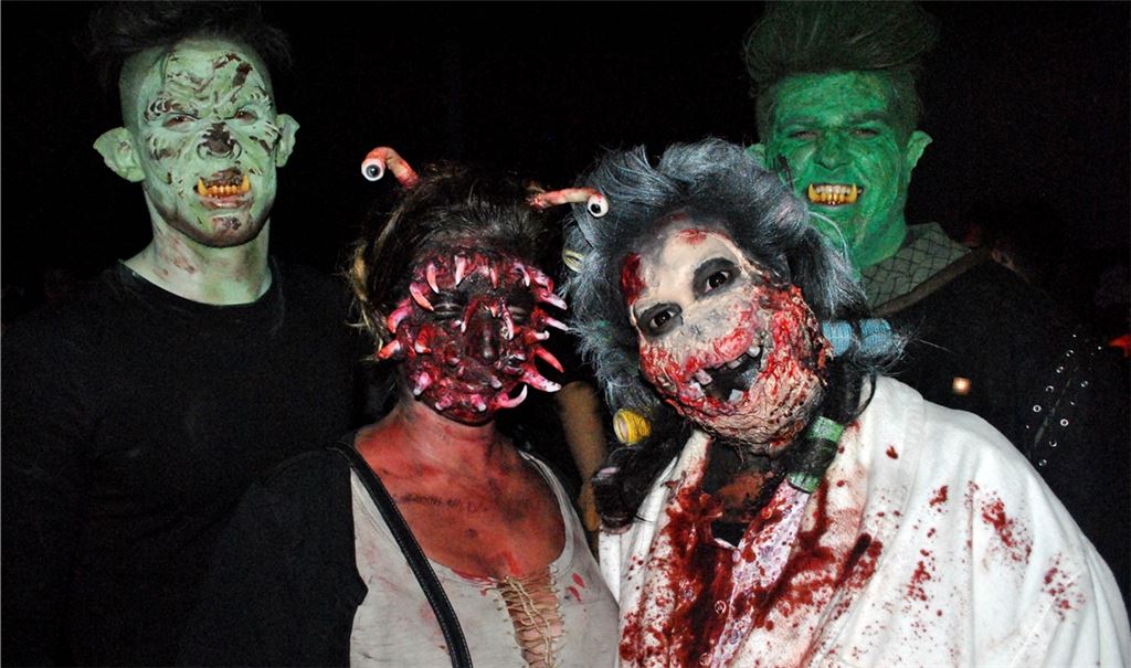 Ausgegruselt: Öffentliche Hallen im Enzkreis sind für Halloweenpartys – wie hier in Lomersheim – trotz Maskierung tabu. Archivfoto: Stahlfeld