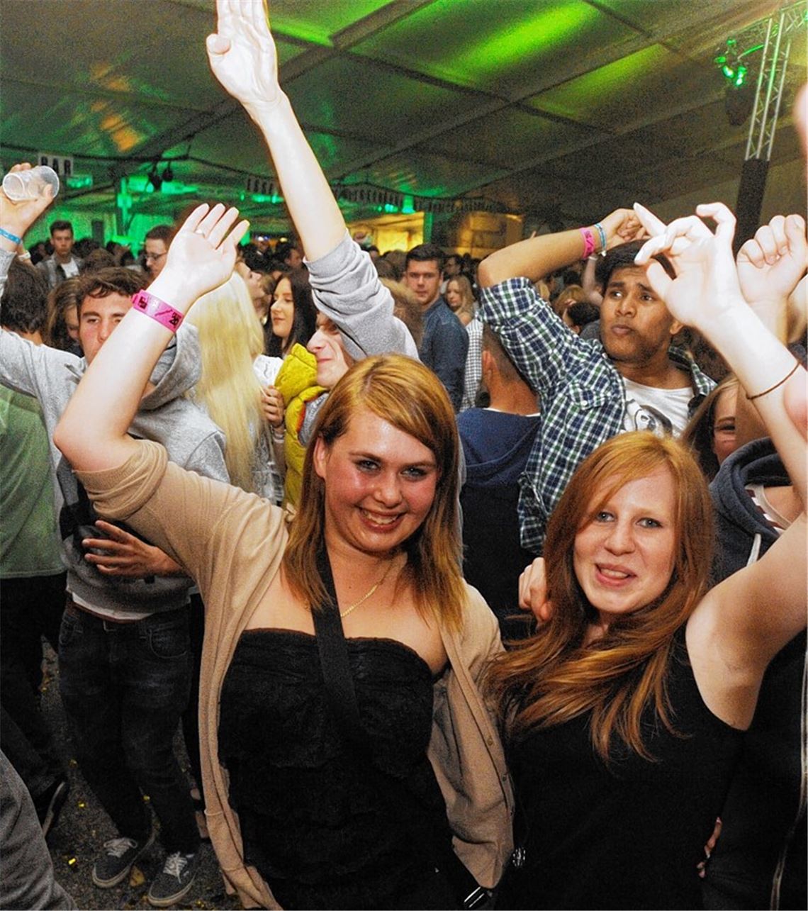 Ausgelassene Stimmung herrschte auch 2013 beim Fest20zehn. Archivfoto: Fotomoment