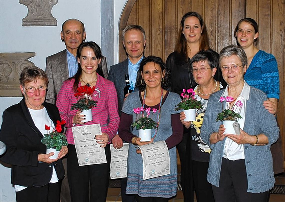 Ausgezeichnet: Der Voltigier- und Reitverein Pegasus Mühlacker ist stolz auf seine tatkräftigen Mitglieder und dankt ihnen für ihr langjähriges Engagement. 