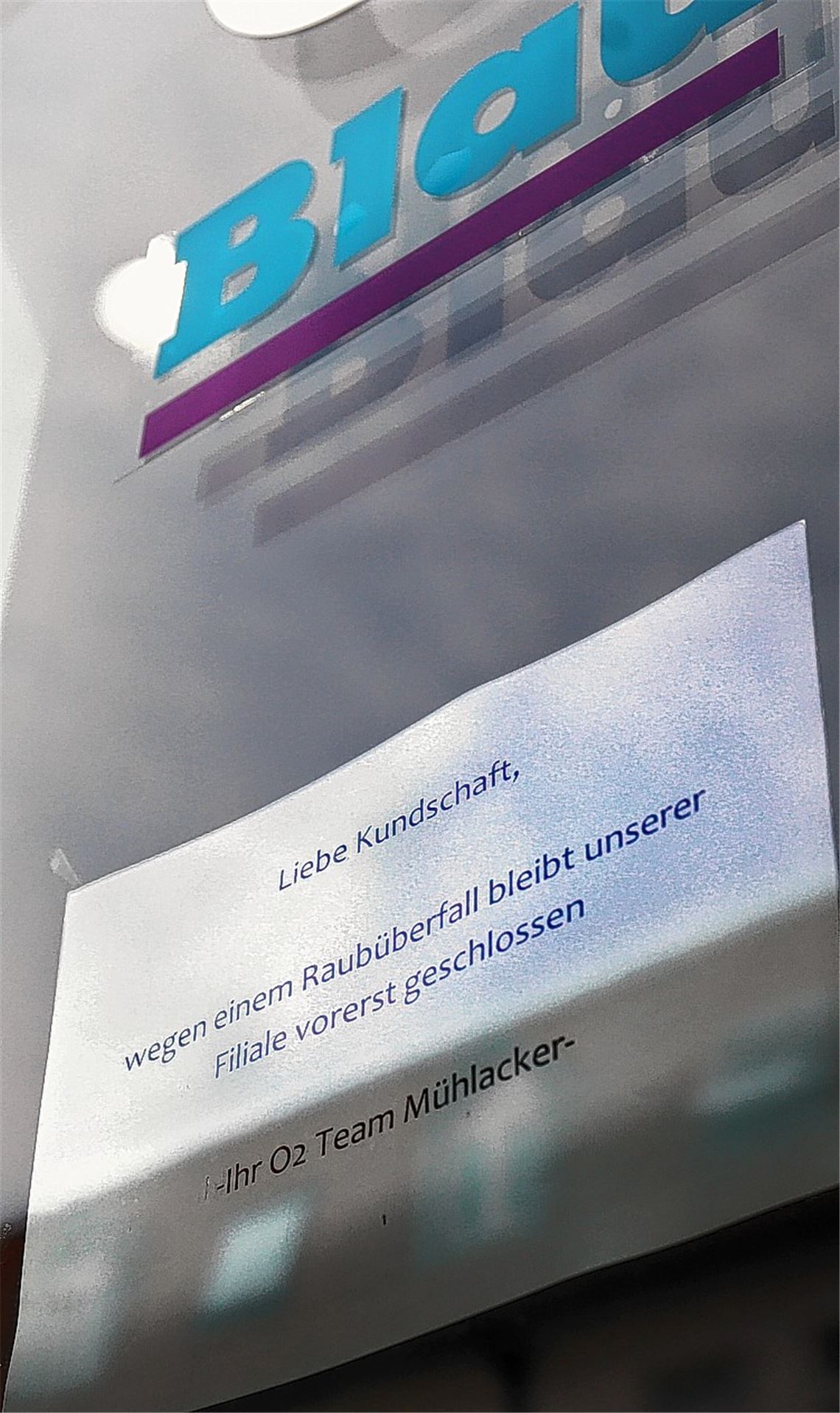 Handyshop bleibt vorerst geschlossen