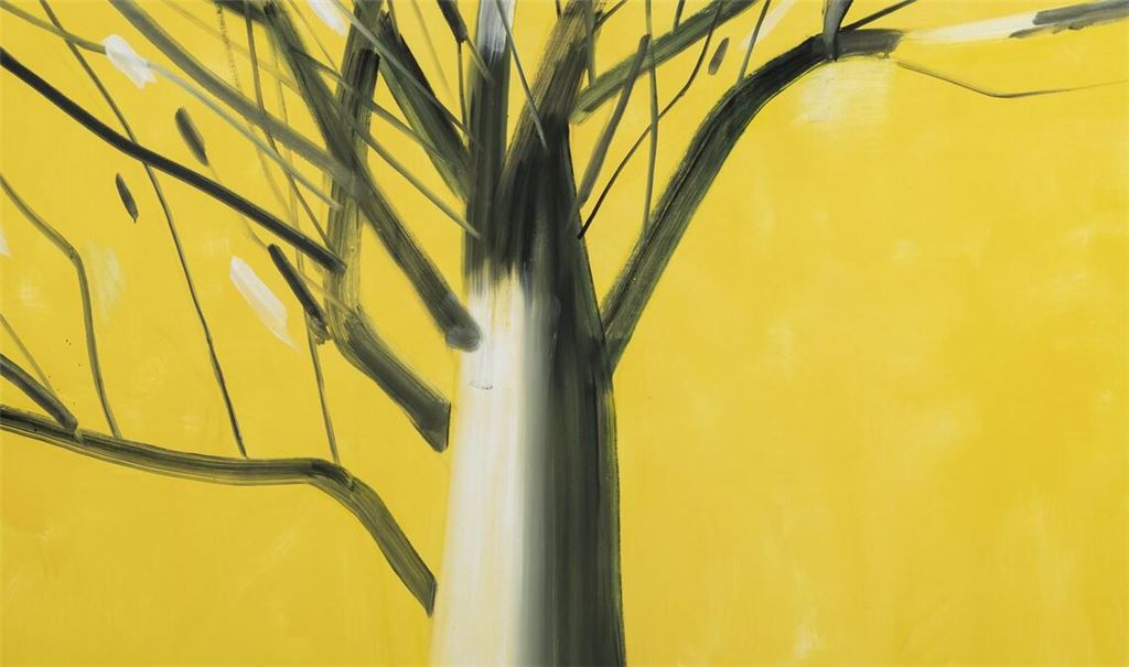 Ausschnitt als „Tree“ von Alex Katz, 2020