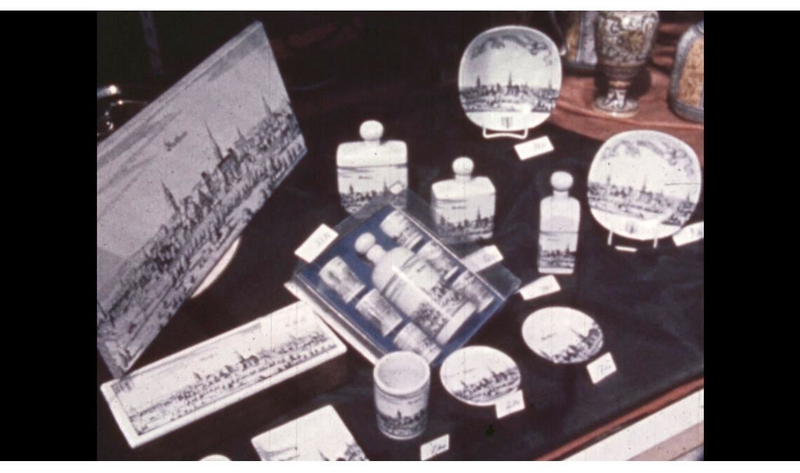 Ausschnitt aus dem SWF-Beitrag „Links und Rechts der Autobahn: Zauber einer Provinzstadt“ von 1974. Foto: Stadtarchiv Bretten