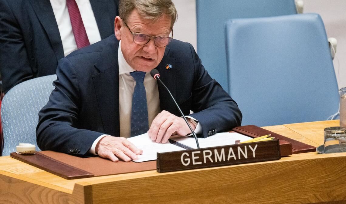 Außenminister Johann Wadephul (CDU) warnt in einer Sitzung des UN-Sicherheitsrats in New York vor einer weiteren Eskalation des Iran-Krieges.