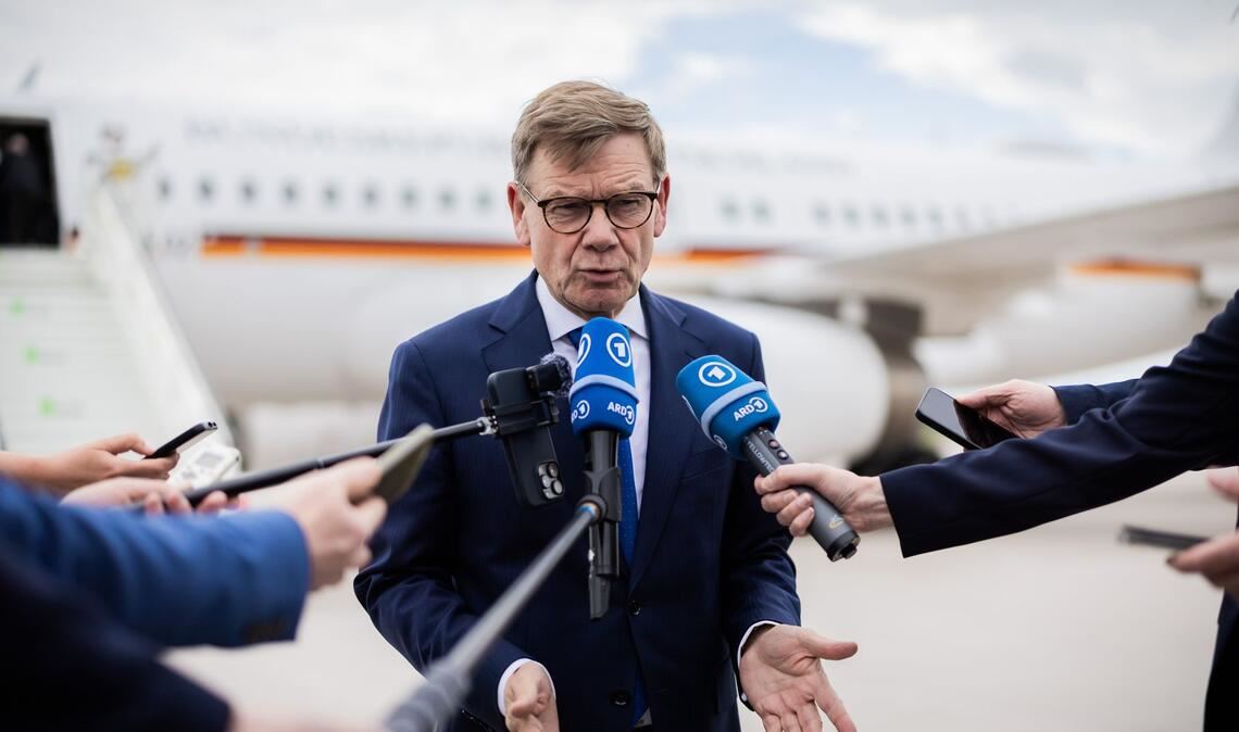 Außenminister Wadephul äußert sich zu den Vorgängen in der Türkei.