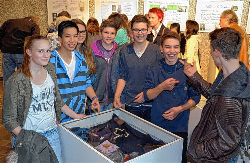 Ausstellung im Schmuckmuseum.