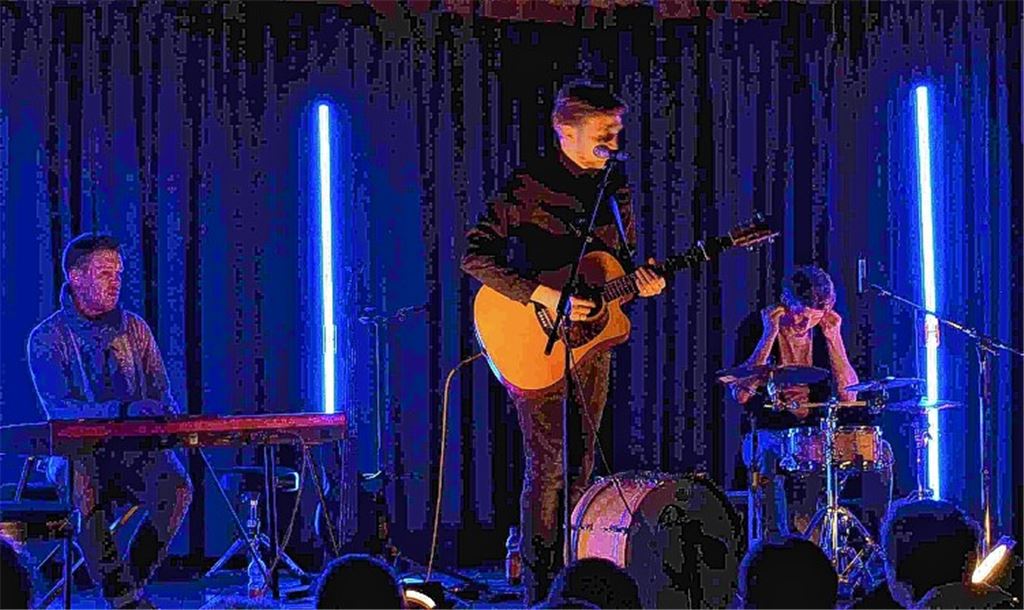 Ausverkauft: das Konzert mit Samuel Harfst im Bürgersaal in Wiernsheim.