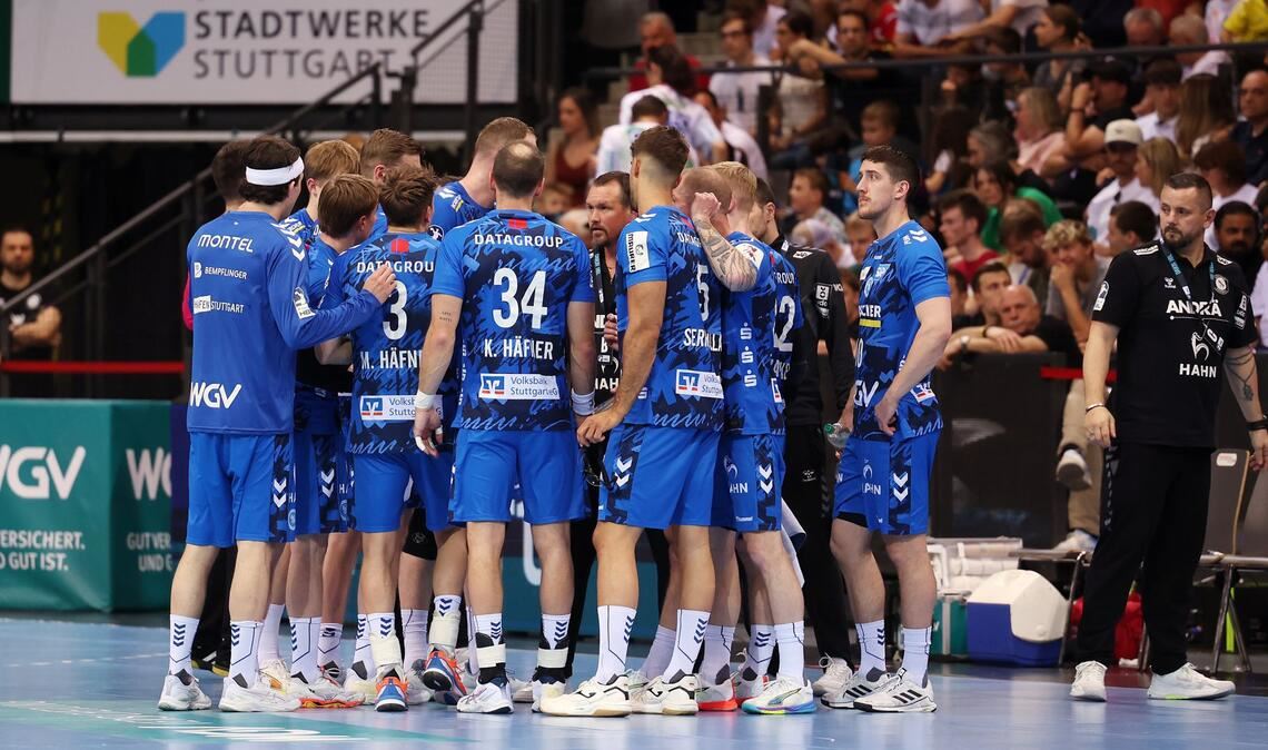 Auszeit des TVB von Trainer Misha Kaufmann.