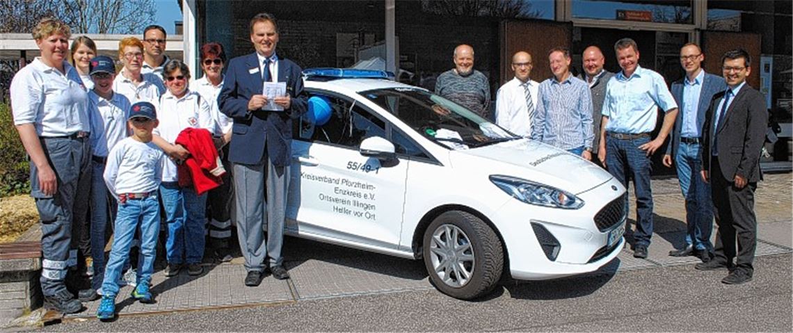 Die „Helfer vor Ort“ bekommen ein Einsatzauto