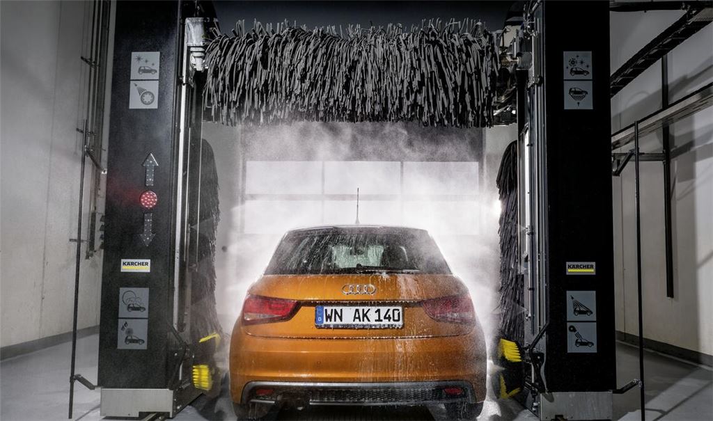 Autowaschanlage von Kärcher made in Illingen. Die Produktion der Anlagen läuft dort Ende 2026 aus. Foto: Kärcher