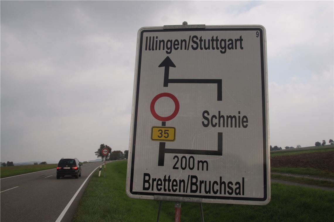 B35-Baustelle: Umleitung wird morgen aufgehoben. (Foto: Franz)