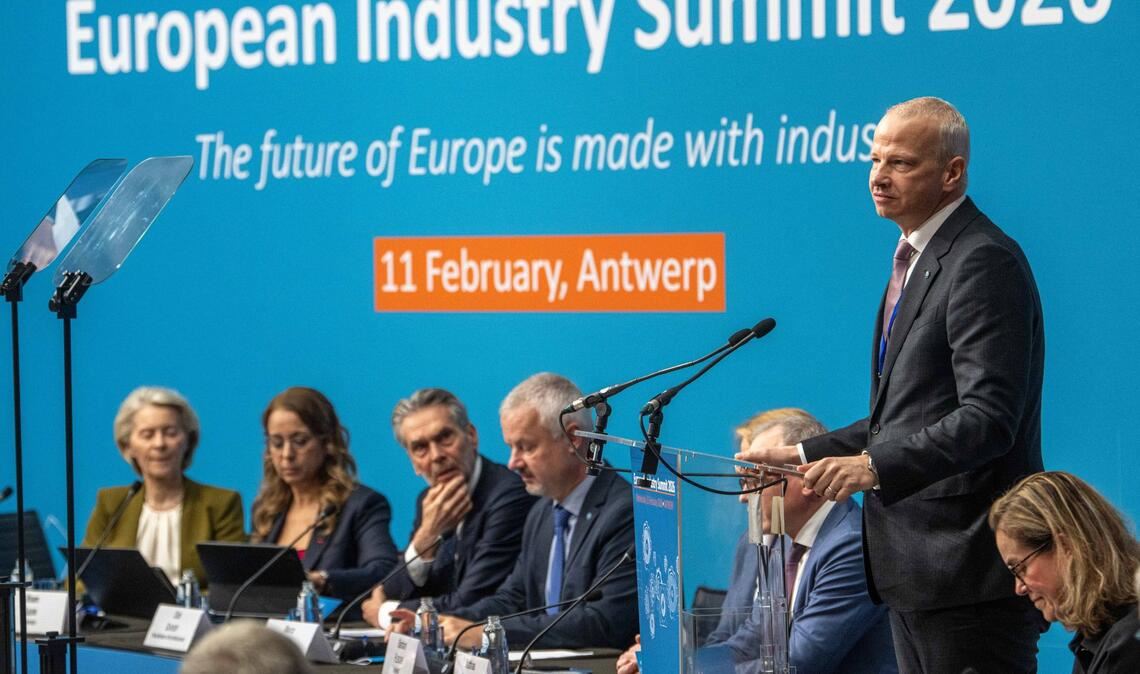 BASF-Chef Markus Kamieth zeigte sich unzufrieden mit der