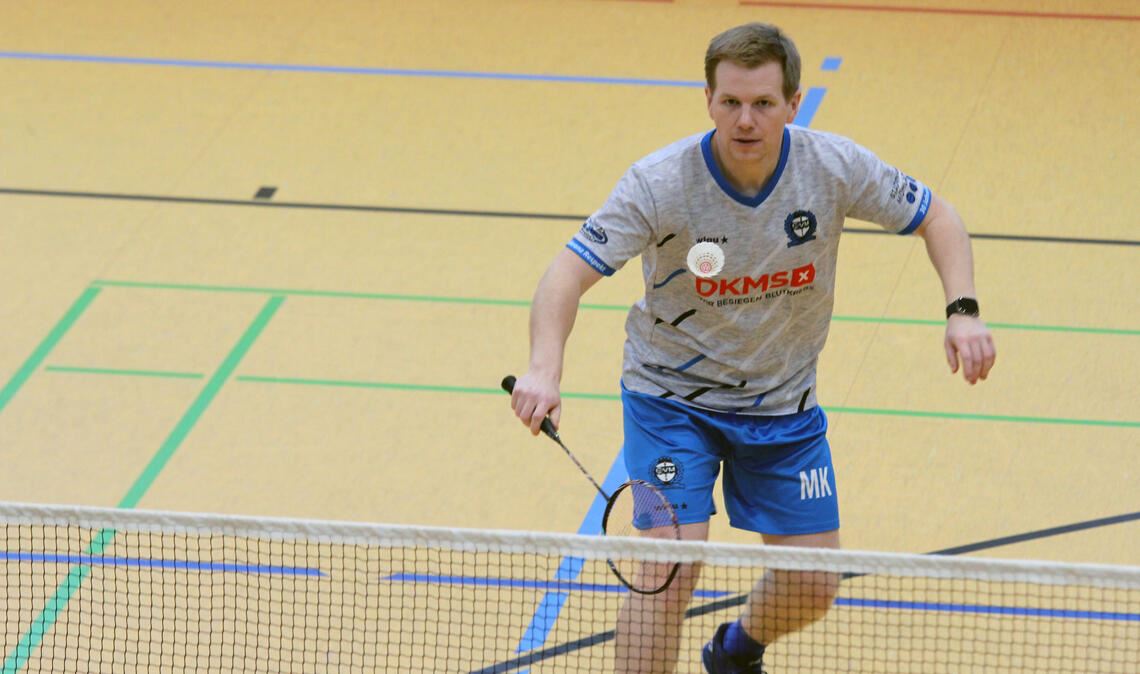 BVM-Spielführer Matthias Kroll holt gegen den Tabellenführer einen Spielpunkt und bleibt zuversichtlich. Fotos: privat