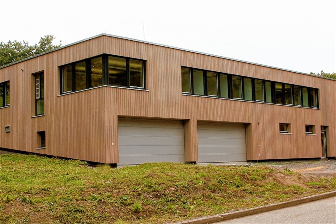 Neues Betriebsgebäude für Wasserversorgung