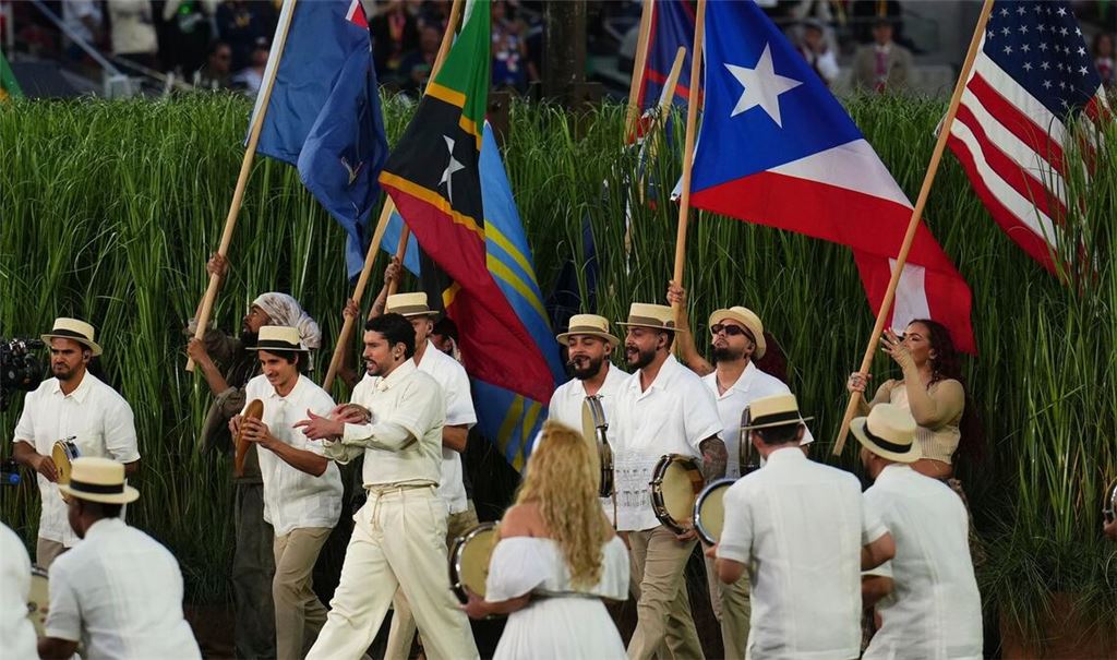 Bad Bunny setzte eine politische Botschaft.