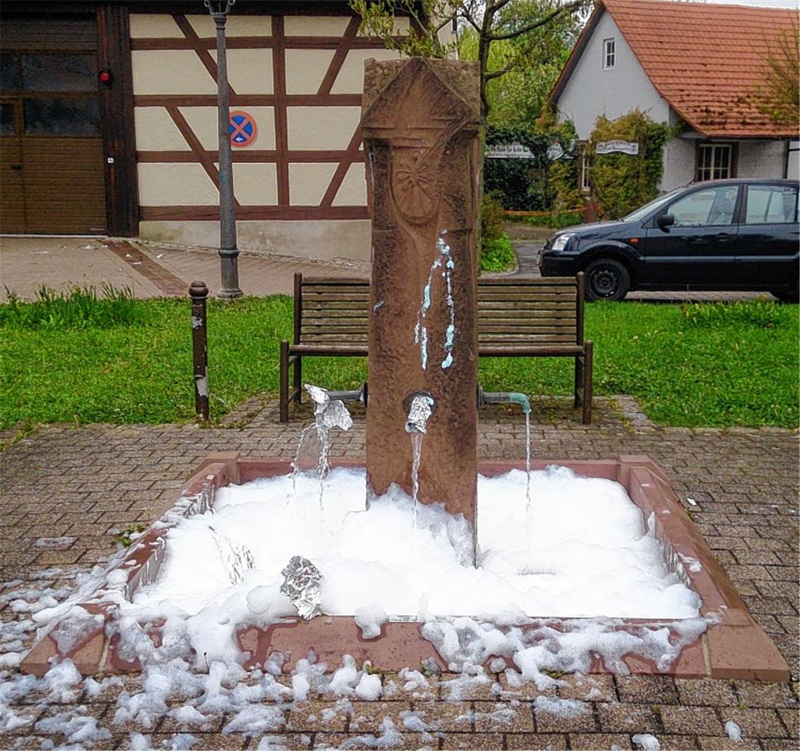 Grenzkontrolle und Schaumbad in Brunnen