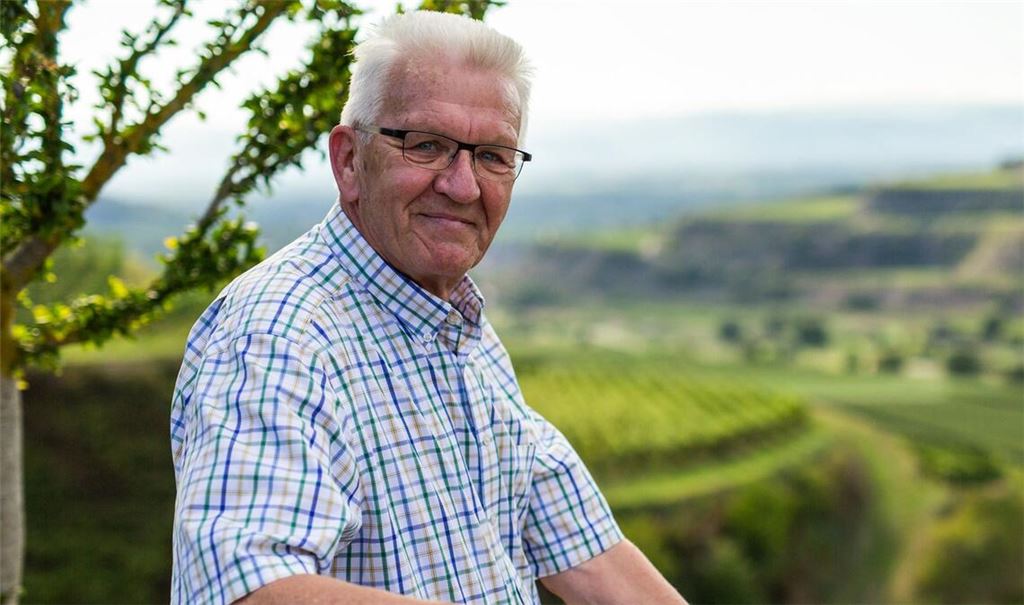 Baden-Württembergs Ministerpräsident Winfried Kretschmann (77) wird am Mittwoch offiziell verabschiedet (Archivfoto).