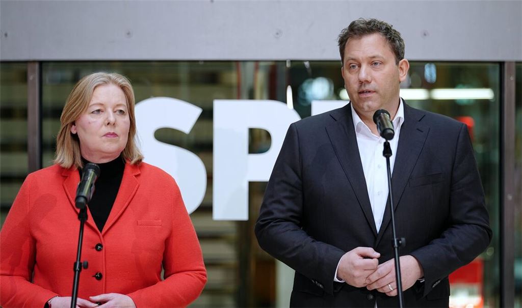 Bärbel Bas und Lars Klingbeil