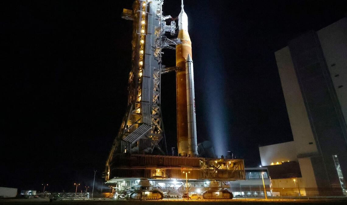 Bald soll die bemannte Mondmission "Artemis 2" starten.