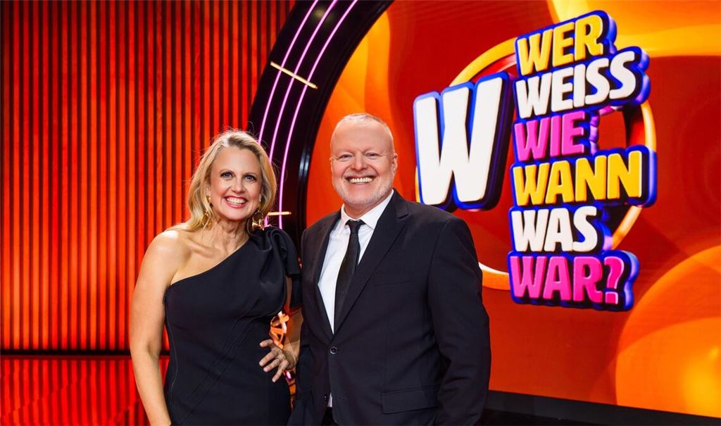Barbara Schöneberger und Stefan Raab lassen in ihrer neuen Show verschiedene Generationen gegeneinander antreten. (Handout)