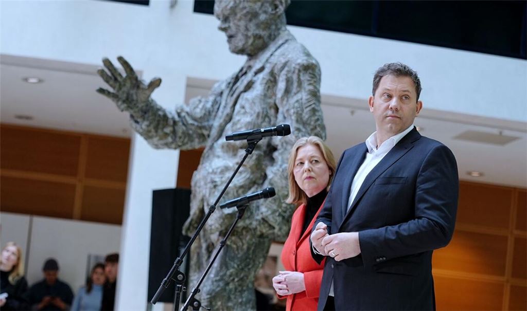 Bas und Klingbeil sehen gerade nicht die Zeit für Rücktritte.