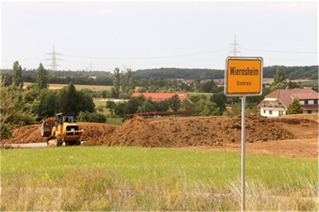Bauarbeiten haben begonnen. Foto: privat
