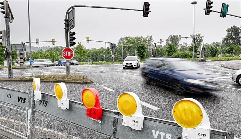 Baustelle eingerichtet