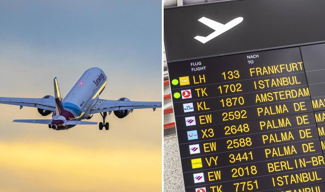 Bedrohte Eurowings-Abflüge in Stuttgart und an anderen Airports.