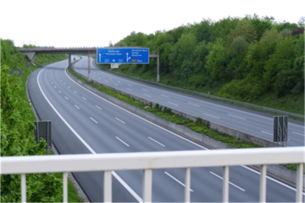 Bei Pforzheim wird es bald wieder vorübergehend leer auf der Autobahn. Archivfoto: Peche