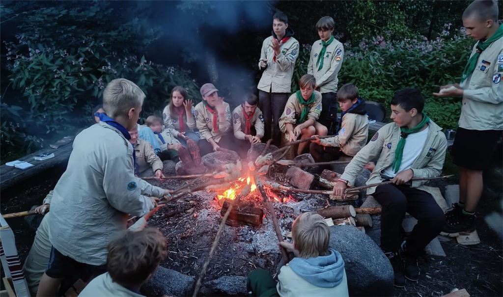 Bei Triberg sind die Pfadfinder aus Mühlacker gefordert. Die Natur deckt ihnen nicht den Tisch und Nachtwachen zehren an den Kräften. Foto: privat