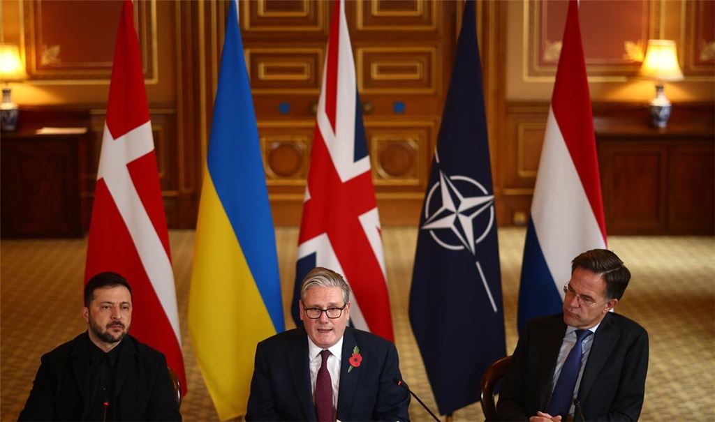 Bei dem Treffen in London ging es auch darum, wie die Ukraine durch den erwarteten schweren Kriegswinter kommen kann.