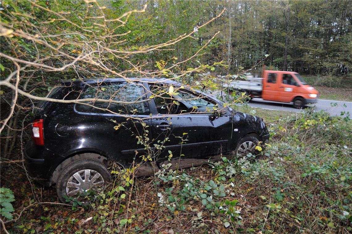 Bei dem Unfall entstand ein Sachschaden von rund 8000 Euro. Foto: Fotomoment