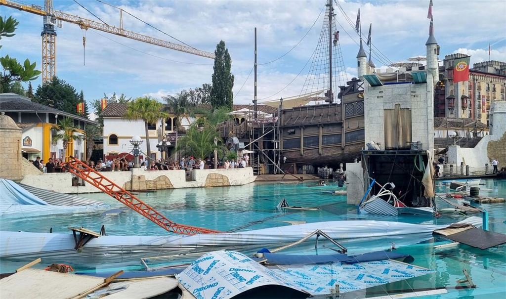 Bei dem Unfall im Europa-Park waren im August 2023 mehrere Menschen verletzt worden.