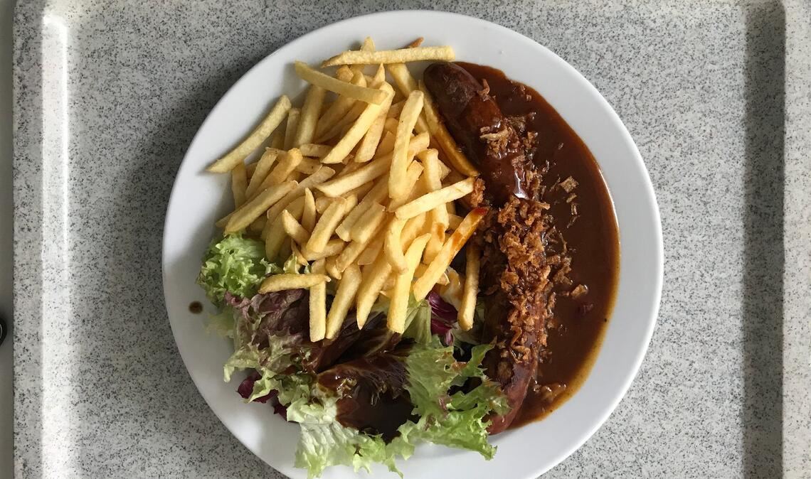 Bei dem Kantinenbetreiber Apetito verliert die Currywurst an Beliebtheit.