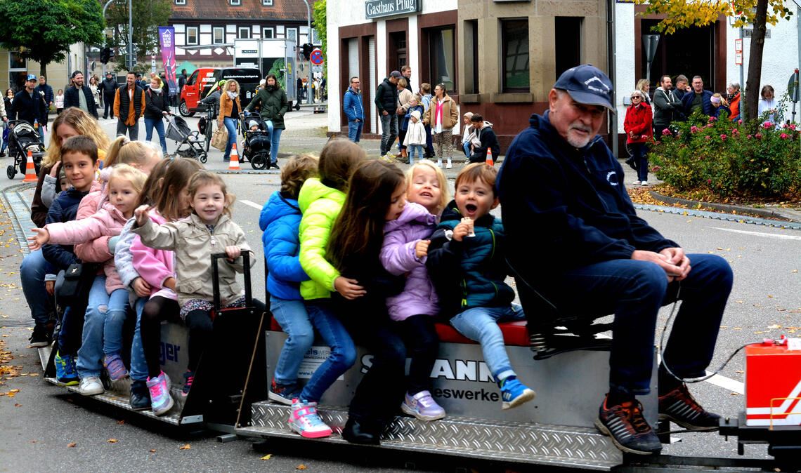 Bei den Illinger Open wird ein buntes Programm für alle Generationen geboten. Dafür sorgen unter anderen die Dampfbahnfreunde. Fotos: Stahlfeld