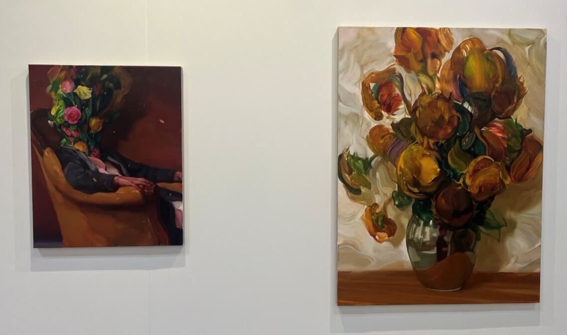 Bei der Armory Show in New York zu sehen: Bilder des Stuttgarter Malers Yongchul Kim am Stand der Galerie Thomas Fuchs 