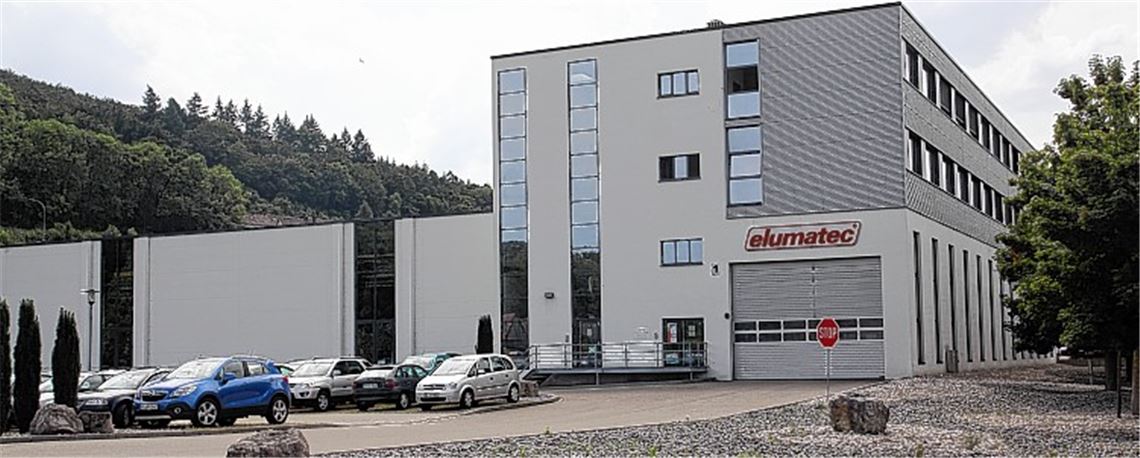 Bei der Firma Elumatec herrscht wieder zunehmend Optimismus. Foto: Wallinger