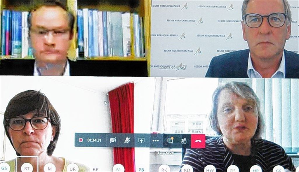 Video-Gipfel zur aktuellen Krise