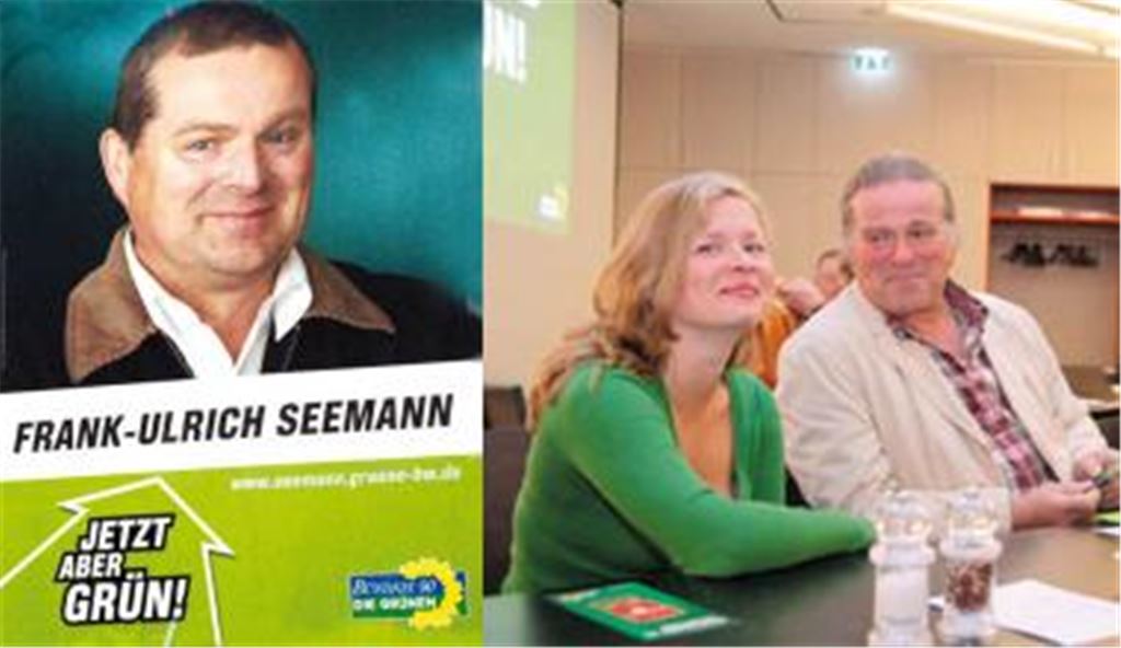 Bei der Landtagswahl 2006 hat Frank-Ulrich Seemann als Kandidat der Grünen den Einzug in das Parlament nur knapp verfehlt  am Ende ging es um rund 300 Stimmen. Vor einigen Wochen hat er sich erneut um eine Kandidatur im Wahlkreis Enz beworben  unser Bild rechts zeigt ihn auf der Nominierungsversammlung mit Katrin Lechler, einer der Kandidatinnen für den Wahlkreis Pforzheim. Lechler musste allerdings im Wahlkreis Pforzheim Sibylle Schüssler den Vortritt lassen und Frank-Ulrich Seemann im Wahlkreis Enz seinem Mühlacker Kontrahenten Arno Schütterle. Fotos: Archiv, Goertz