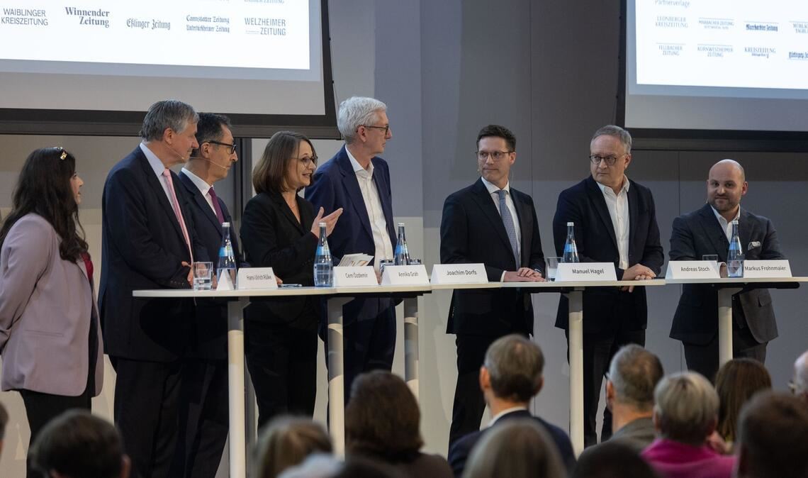 Bei der Wahlveranstaltung dieser Zeitung waren alle aussichtsreichen Kandidaten auf dem Podium.