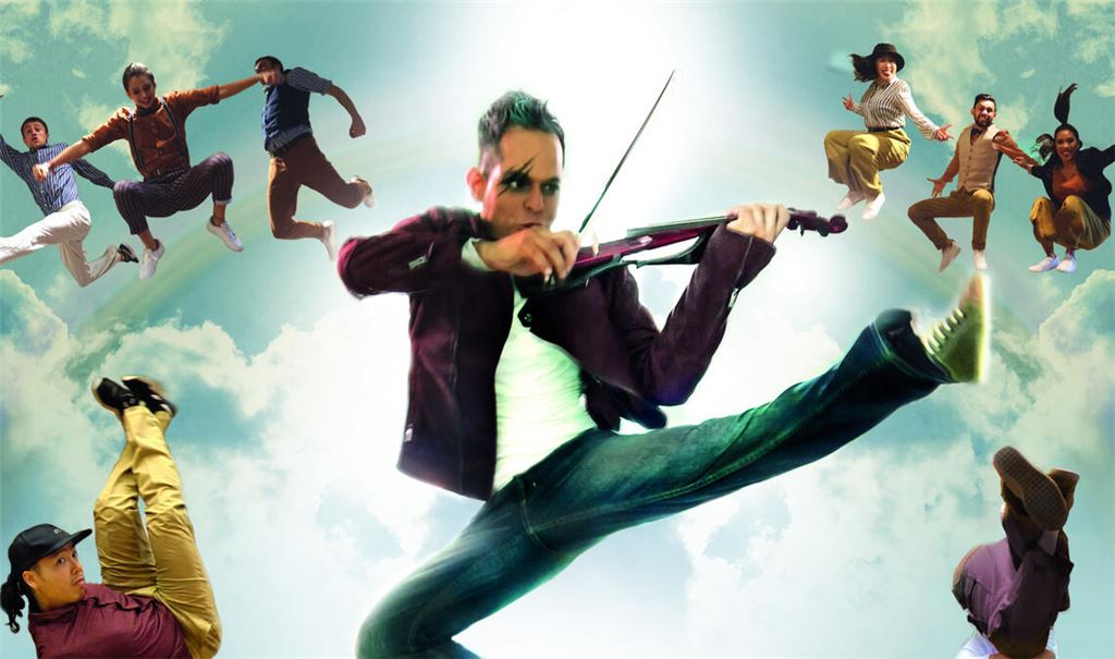 Bei dieser Aufführung geht es rund im Uhlandbau. Grafik: S. Gomez & K. Wildfeuer