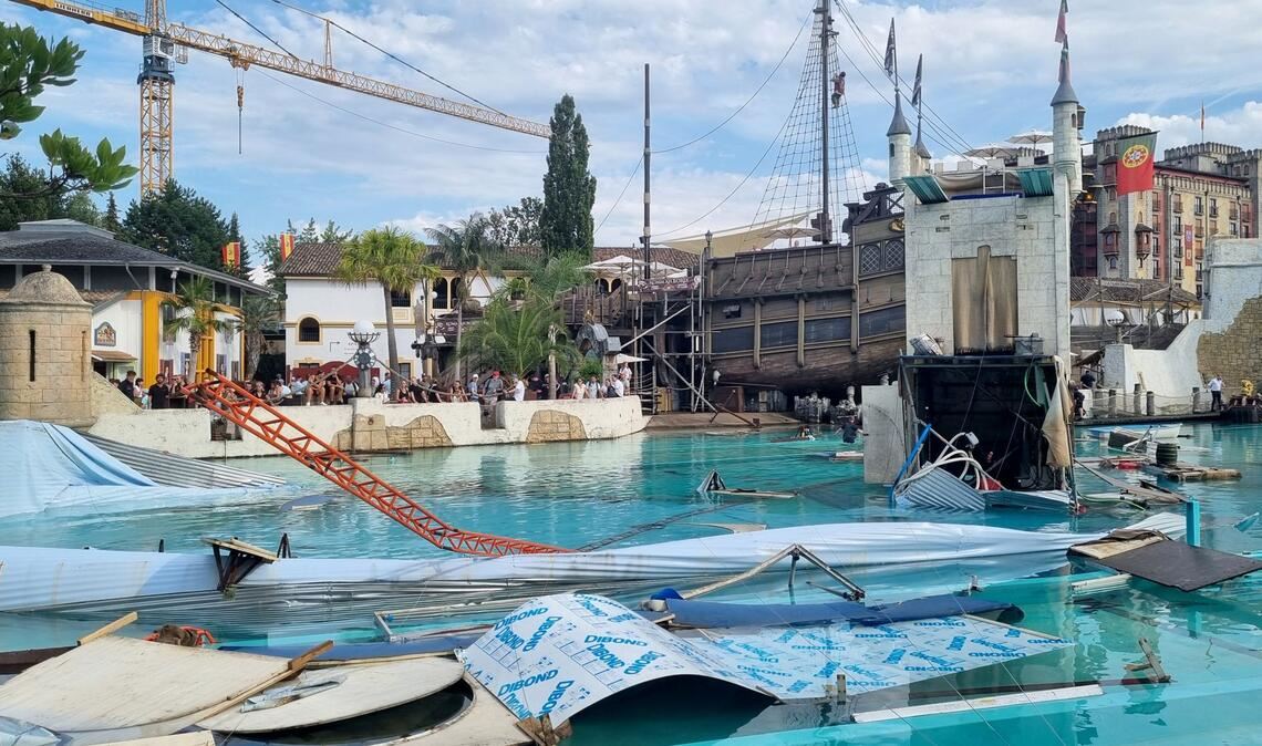 Bei einem Unfall im Europa-Park in Rust  waren im August 2023 mehrere Menschen verletzt worden.