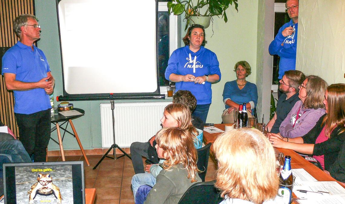 Bei einer Veranstaltung in Ölbronn geht es um den Amphibienschutz und die Pläne für eine NABU-Ortsgruppe. Foto: Dietrich