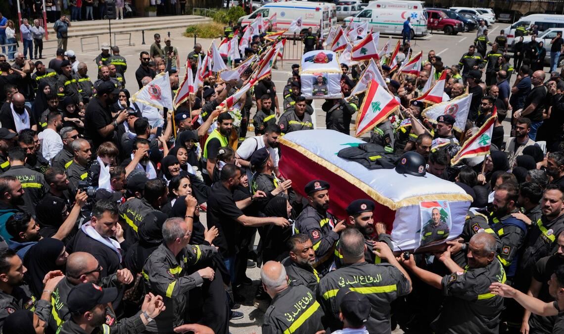Bei israelischen Angriffen im Libanon kommen immer wieder auch Zivilisten ums Leben.
