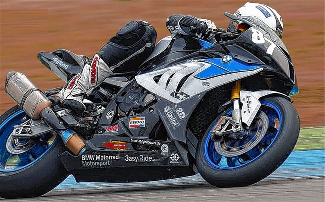 Beim 1000-Kilometer-Rennen in Hockenheim überzeugt Dominik Vincon mit starker Leistung und gewinnt so drei zusätzliche Geldgeber. Foto: Bowe