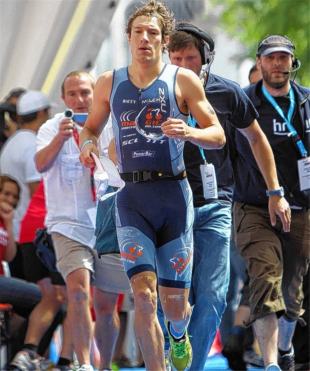 Beim 28-jährigen Profi Sebastian Kienle läuft es derzeit richtig rund. 