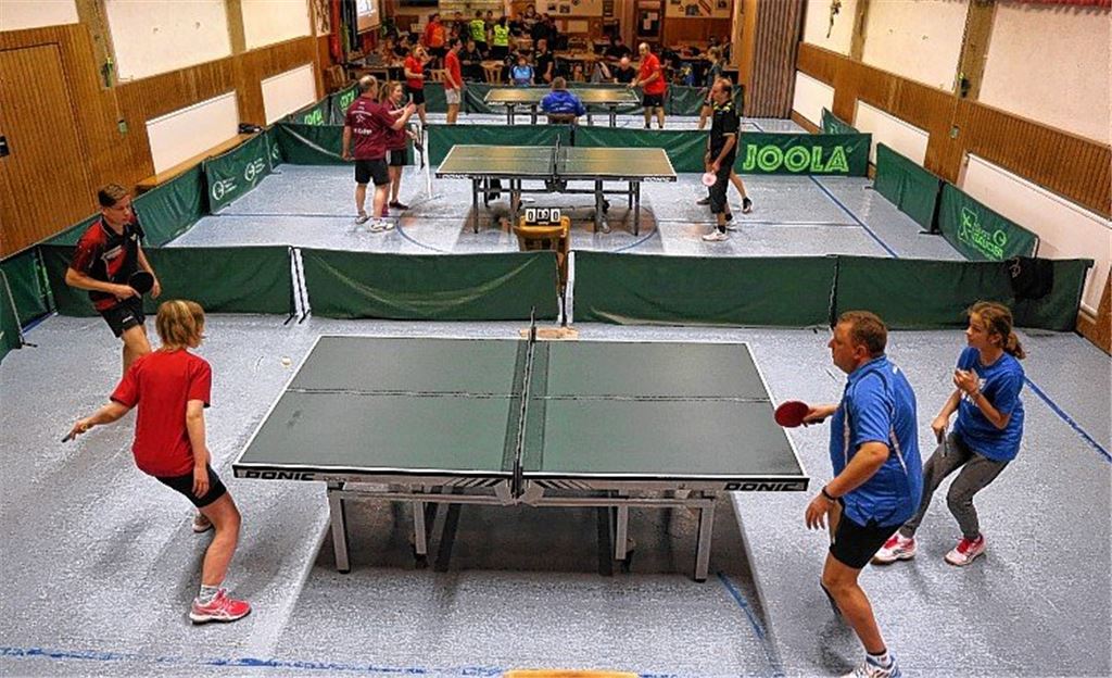 Pingpong-Party in Großglattbach