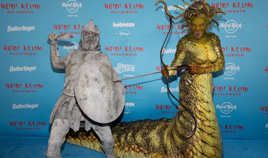 Beim Posieren für Fotos ist Heidi Klum in ihrem Element.