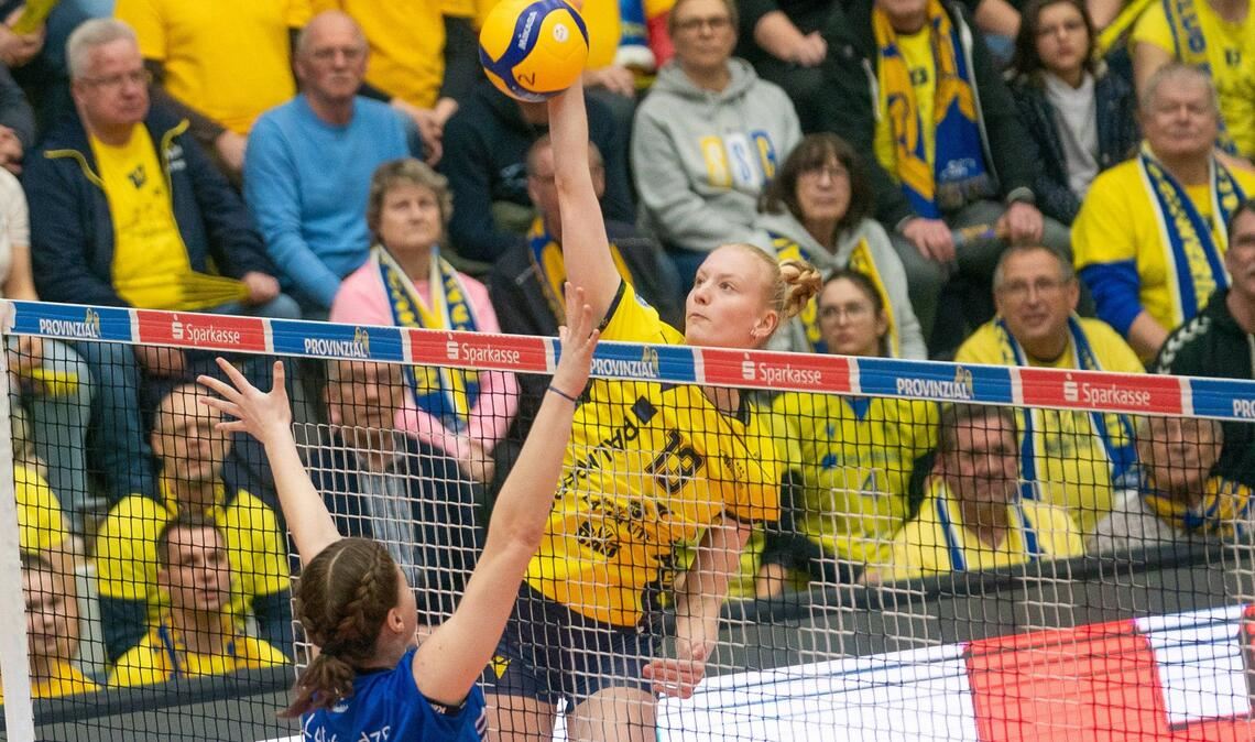 Beim SSC Schwerin durfte Luisa van Clewe in der vergangenen Saison nicht oft spielen.