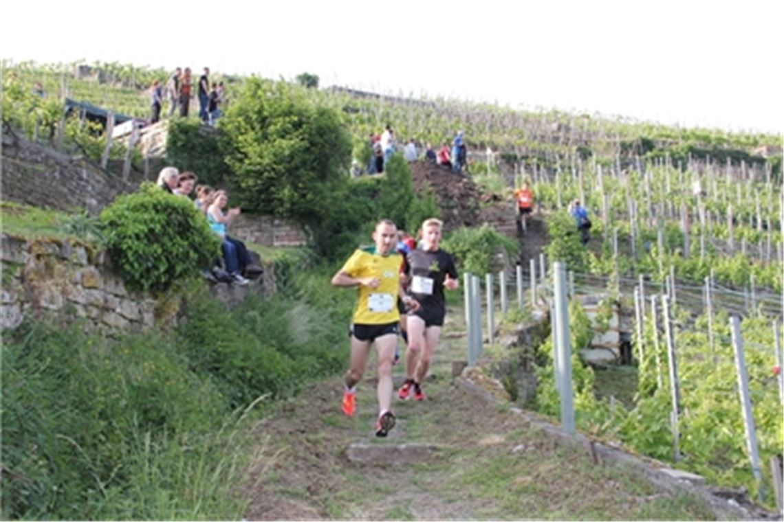 Beim Stäffelelauf müssen die Teilnehmer rund 23 Stockwerke bezwingen.Archivfoto: privat