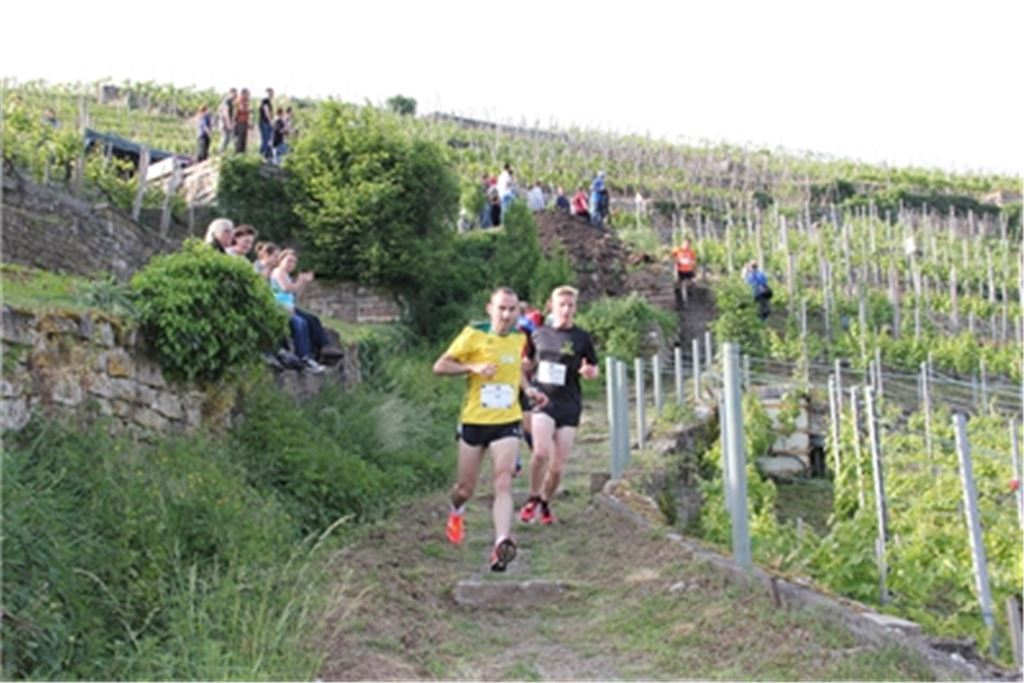 Beim Stäffelelauf müssen die Teilnehmer rund 23 Stockwerke bezwingen.Archivfoto: privat